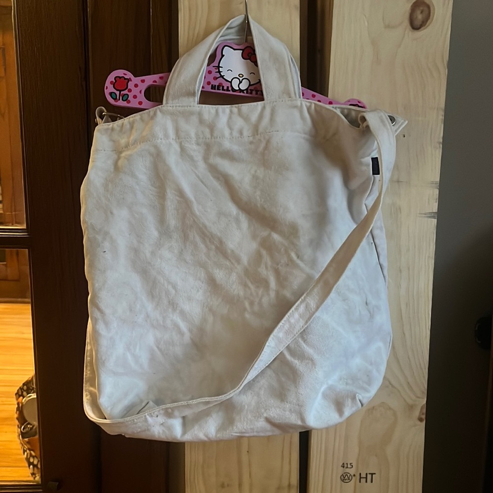 Baggu Canvas Duck Tote Bag White